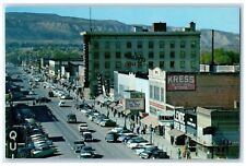c1950's Western Colorado's Largest City Streetcar Grand Junction CO Postcard picture