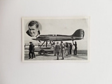 1933 TRUMPF CHOCOLATE GERMAN MILITARY TRADING CARD #B11-1 REKORDE AUS ALLER WELT picture
