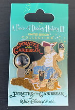 2008 WDW Piece of Disney History Pirates of the Caribbean LE3500 Pin - ON CARD picture