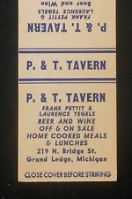 1940s P. & T. Tavern Frank Pettit & Laurence Tegels 219 N. Bridge Grand Ledge MI picture