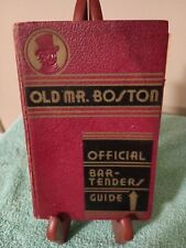 Old Mr. Boston Official Bartender Guide 1936 picture