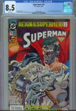 SUPERMAN #78 CGC 8.5, 1993, NEW CASE picture