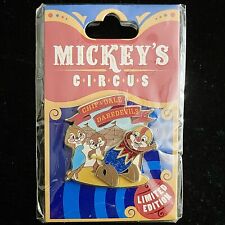 LE 300 Chip and Dale & Clarice Daredevils Mickey Circus Cannon WDW Disney Pin picture