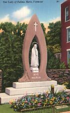 Postcard VT Barre Vermont Our Lady of Fatima Linen Vintage PC b1240 picture