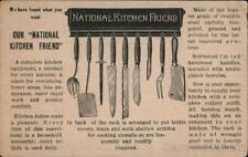 Advertising National Kitchen Set Grocery Reward Card Antique Postcard Vintage picture
