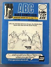 ABC WORLD AIRWAYS GUIDE NOVEMBER 1978 AIRLINE TIMETABLE PART 2 BLUE BOOK UTA SAS picture