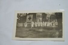 WWI era photo - Red Cross marching picture