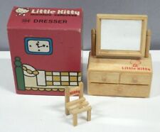 Sanrio Little Kitty Miniature Collection 104 DRESSER 1976 picture