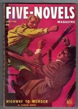 Five Novels Monthly Jan-Feb 1947 Pulp Edward Ronns "Highway to Murder" picture