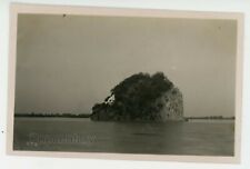 Vintage Photograph 1920 China Anqing Little Orphan Island Yangtze River Photo picture