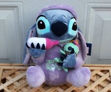 Disney Lilo and Stitch Stitch in Pajamas Holding Scrump Milk Bottle Ohana Plush picture