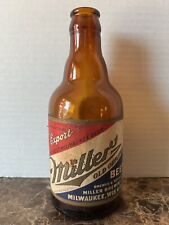 1930s Miller Old Original Export Beer 12oz Bottle IRTP Milwaukee Wi picture