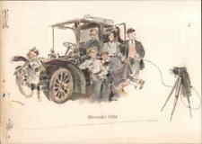 Cars Germany Stuttgart Mercedes 1904 Postcard Vintage Post Card picture