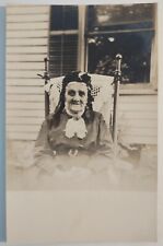 Vintage Postcard Elderly Native American Woman RPPC Divided Back RPPC AA6 picture