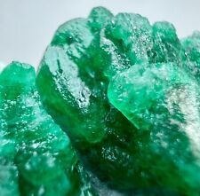 Exquisite  Top Green Emerald Crystals Bunch On Matrix. Swat, PAK 32 GM = 161 CT picture