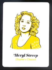Meryl Streep Sophie's Choice Celebrity Movie Flim Trading Game Card picture
