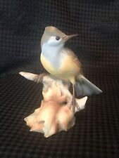 Tay Italy Great Crested Flycatcher Giuseppe Tagliariol Ceramic Bird 4” Tall picture