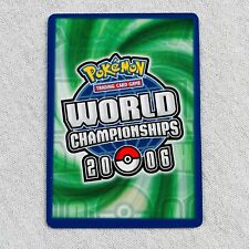 Pokemon World Championship 2006 (Anaheim) Insert Card | Competitor Welcome Kit picture