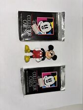 2 x 1991 Disney Collector Cards Box by Impel Sealed Pack And Vintage Mickey picture