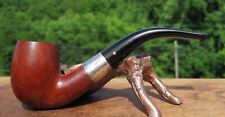 Ultra Gold Spot Made In London England 26 Full Bent Tobacco Smoking Estate Pipe picture