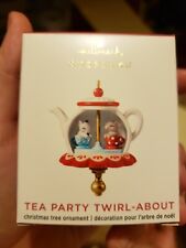 2020 Hallmark Keepsake Miniature Ornament Tea Party Twirl-About Mice NIB NEW IN  picture