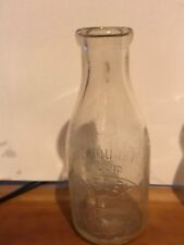 ANTIQUE RARE P. HELEY   DAIRY 1846 NIAGARA AVE  ONE QUART MILK BOTTLE picture
