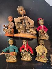 6x Vintage Tilson Pixie Elves Tilso Hong Kong Christmas 7.5”-11” Lot Holiday picture