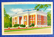 Vintage c1940's Kershaw County Court House Camden SC Postcard picture