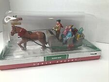Lemax SLEIGH RIDE 2011 Coventry Cove Table Accent RETIRED 43117 RARE MINT HTF picture