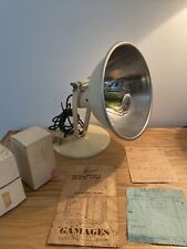 Vintage 1960’s Gamages Infa Red Health Lamp + Bulbs Original Receipt Instruction picture