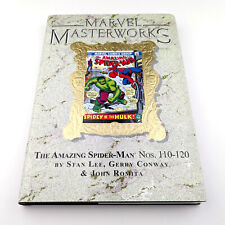 MARVEL MASTERWORKS AMAZING SPIDER-MAN VARIANT VOLUME 12 145 #110-120 HARDCOVER picture