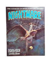 Nightmare #6 Jones cover Kaluta LOVE WITCH 1st Living Gargoyle 1971 Skywald FN+ picture