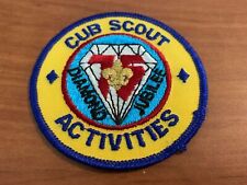 BSA, 1985 Diamond Jubilee Cub Scout Activities Patch picture