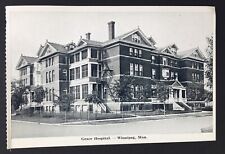 Vintage Postcard Winnipeg, Manitoba Canada Grace Hospital B&W picture