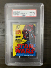 1977 Topps Star Wars 2nd Series Wax Pack Sealed PSA 8 NM/MT picture