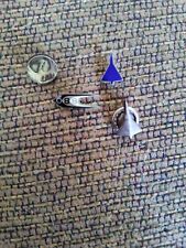 LOT OF (4) FOUR JET PLANE AIRLINE SPACE LAPEL PINS picture
