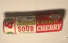 Vintage 1967 Pop-Arts Inc  Crown Regal Sour Cherry Roll Pillow picture