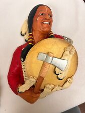 Bossons Congleton England Chalkware 1967 Cheyenne Indian Chief Bust Sculpture picture