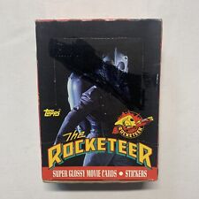 1991 Topps The Rocketeer Movie Trading Cards Wax Box ~ 36 Sealed Packs picture