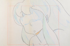 Original Urusei Yatsura Ramu Lum Douga Cel Anime Production Pencil Drawing picture