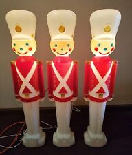 Lot Of 3 Vintage 1995 Empire Blow Mold Christmas Soldiers 31