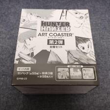 Hunter x Hunter Art Coaster vol.2 complete set with 3Bonus Jump Festa 2024 New picture