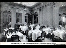 PARIS IX° / DINING ROOM of the NEW HOTEL in 1914 picture