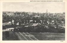 Vintage Postcard Bird's Eye View Denison University Granville Ohio picture