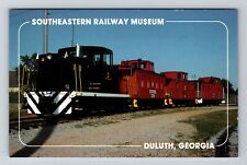 Southeastern Railway Museum, Trains, Transportation, Vintage Postcard picture