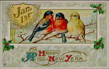 Postcard: Jan 1st HAPPY 8 NEW YEAR picture