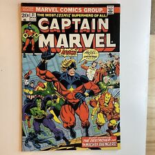 Captain Marvel #31 Comic VG/VF+ Marvel Featuring Thanos, Avengers Jim Starlin picture