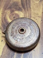 VTG Walsco Mechanic's Pal Metal Tape Measure 6’ Push Button Round  USA 🇺🇸 picture
