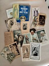 Vintage Catholic Prayer Card Collection  picture