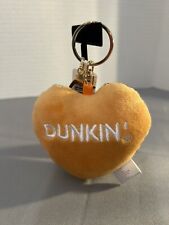 Dunkin Donuts Plush Strawberry Heart Keychain With Sprinkles Brand New 2024  picture